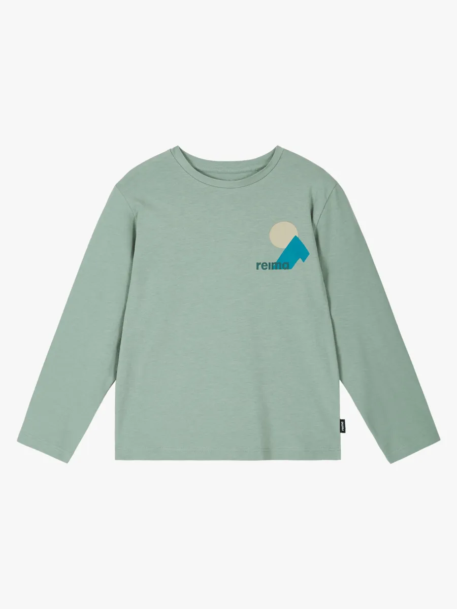 Reima Tosikiva T-shirt, Stone Green, 146