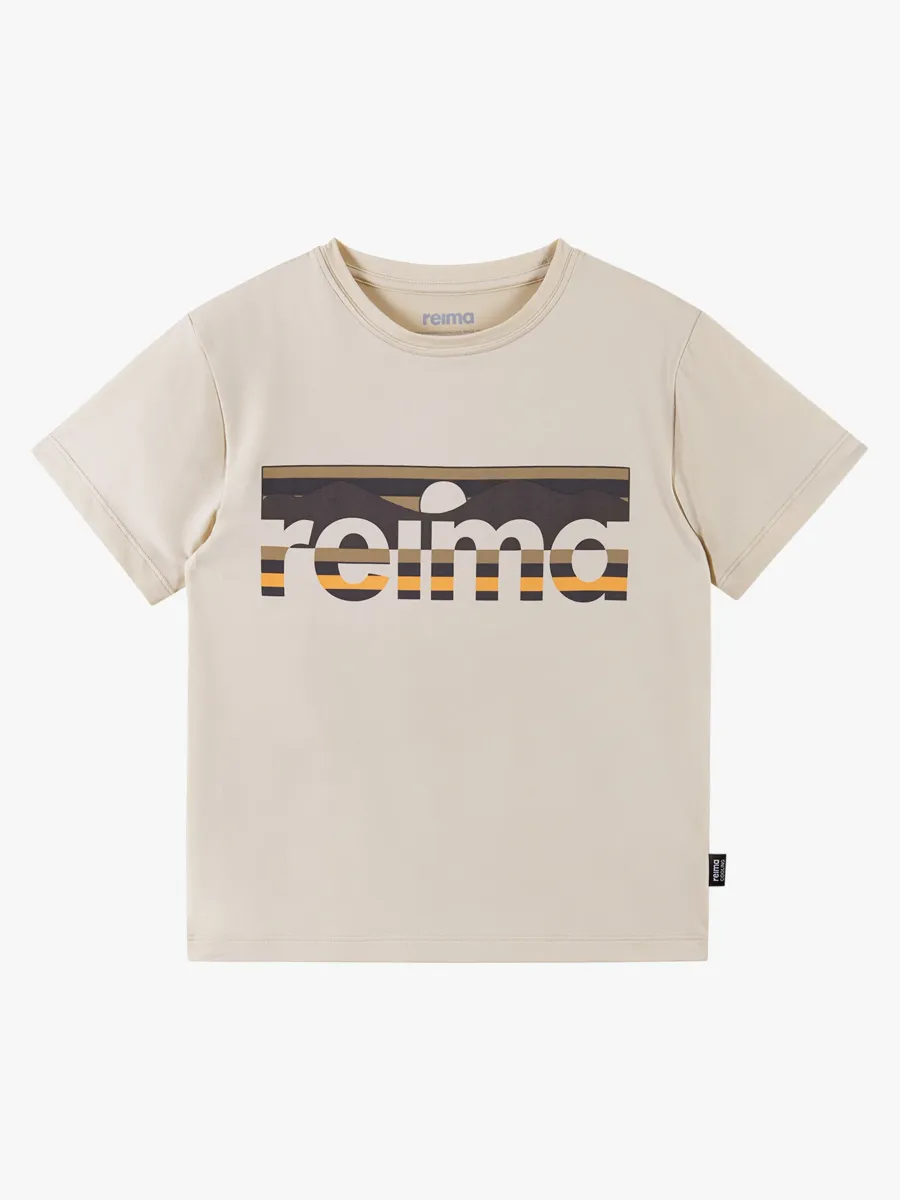 Reima Vauhdikas T-shirt, Birch Beige, 122