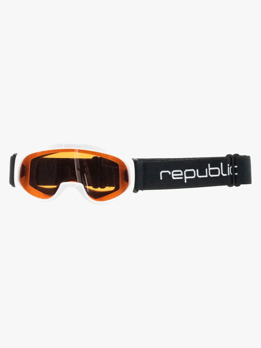 Republic Goggle R610 Kids Skidglasögon, White