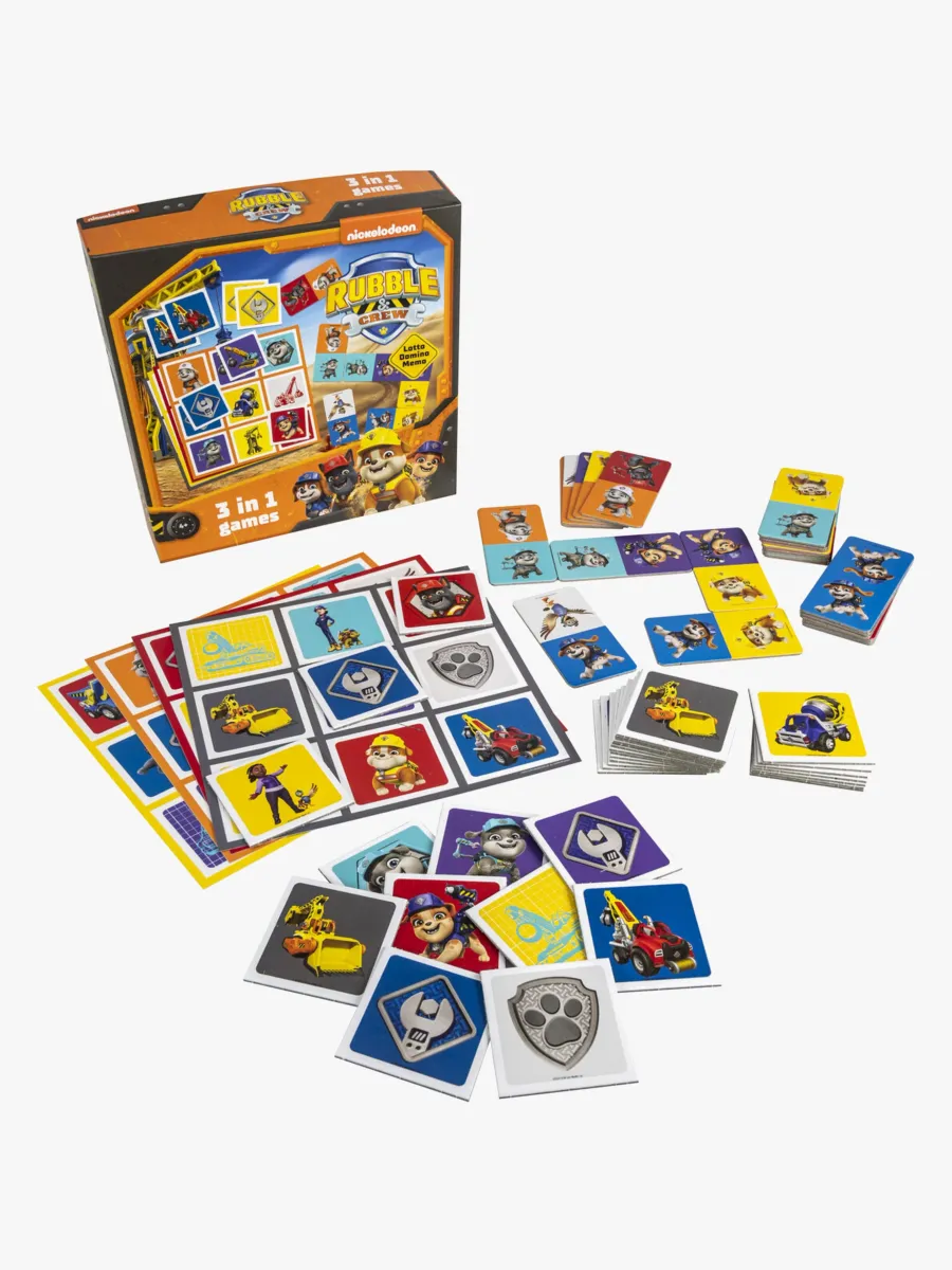 Rubble &  Crew Rubble &  Crew Spel 3-in-1