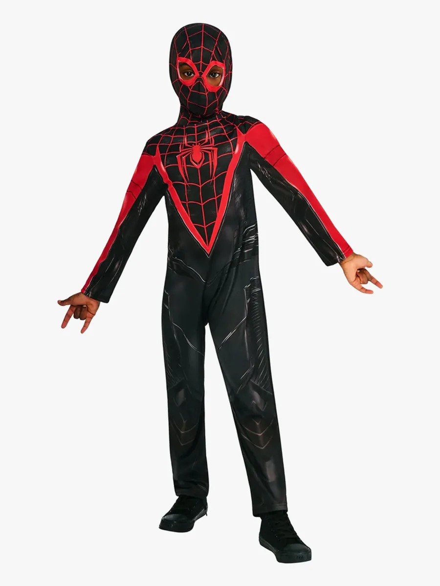 Rubies Marvel Miles Morales Utklädnad Gamerverse, 5-6 år