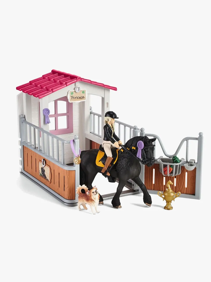 Schleich 42437 Hästklubb Med Hästbox Tori Och Princess