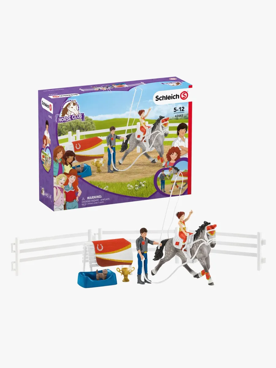 Schleich 42443 Horse Club Lekset Mias Voltigeridset