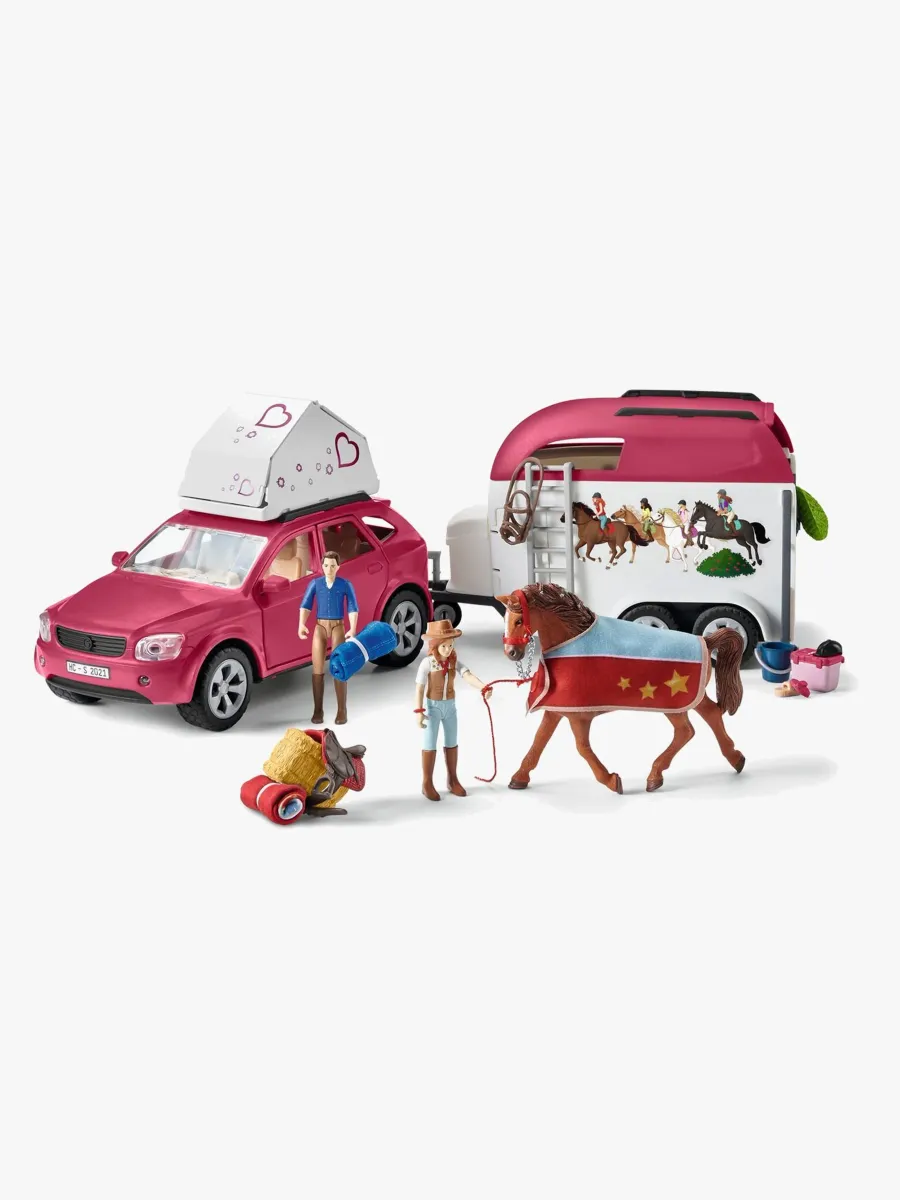 Schleich 42535 Bil Med Hästtransport