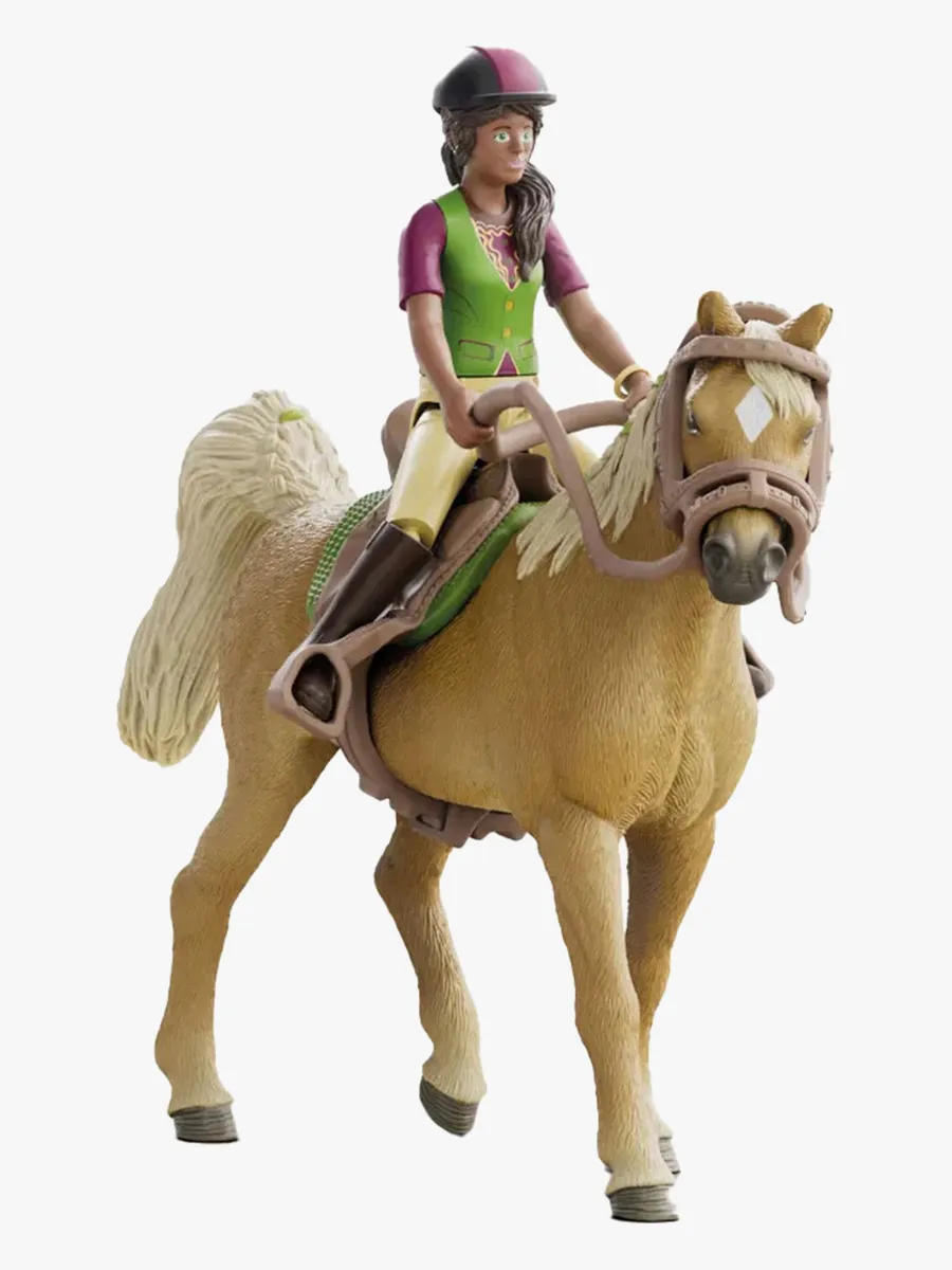 Schleich 42714 Horse Club Sarah &  Mystery Lekset