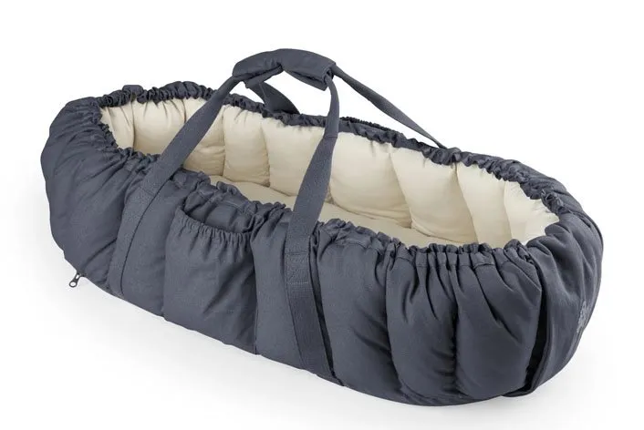 Sebra babynest 3-i-1, blue