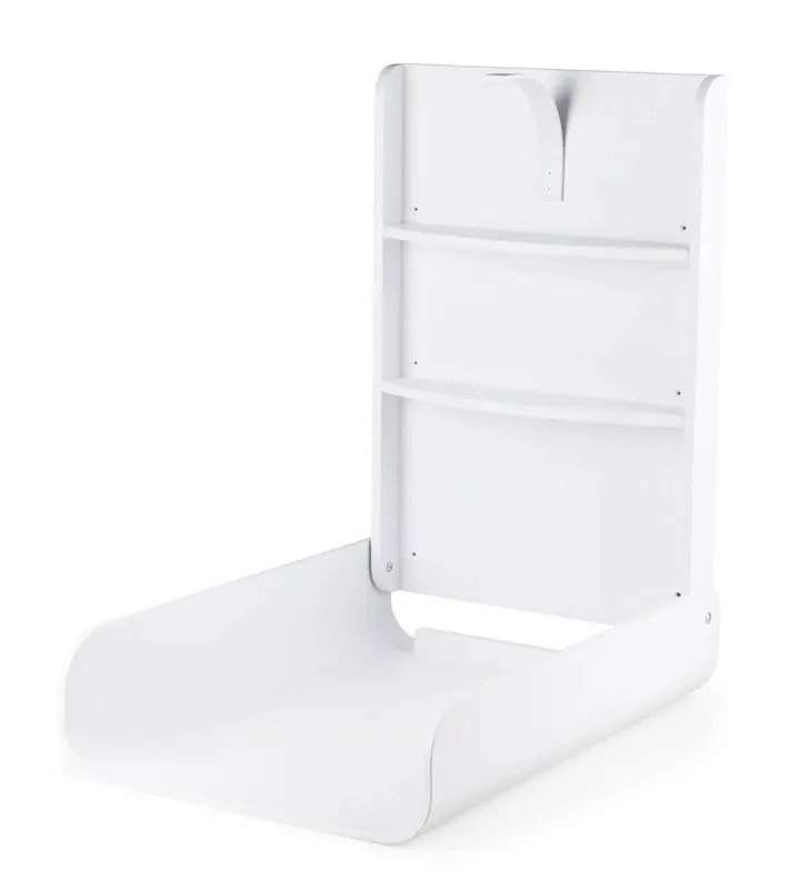 Sebra skötbord vägg, vitt