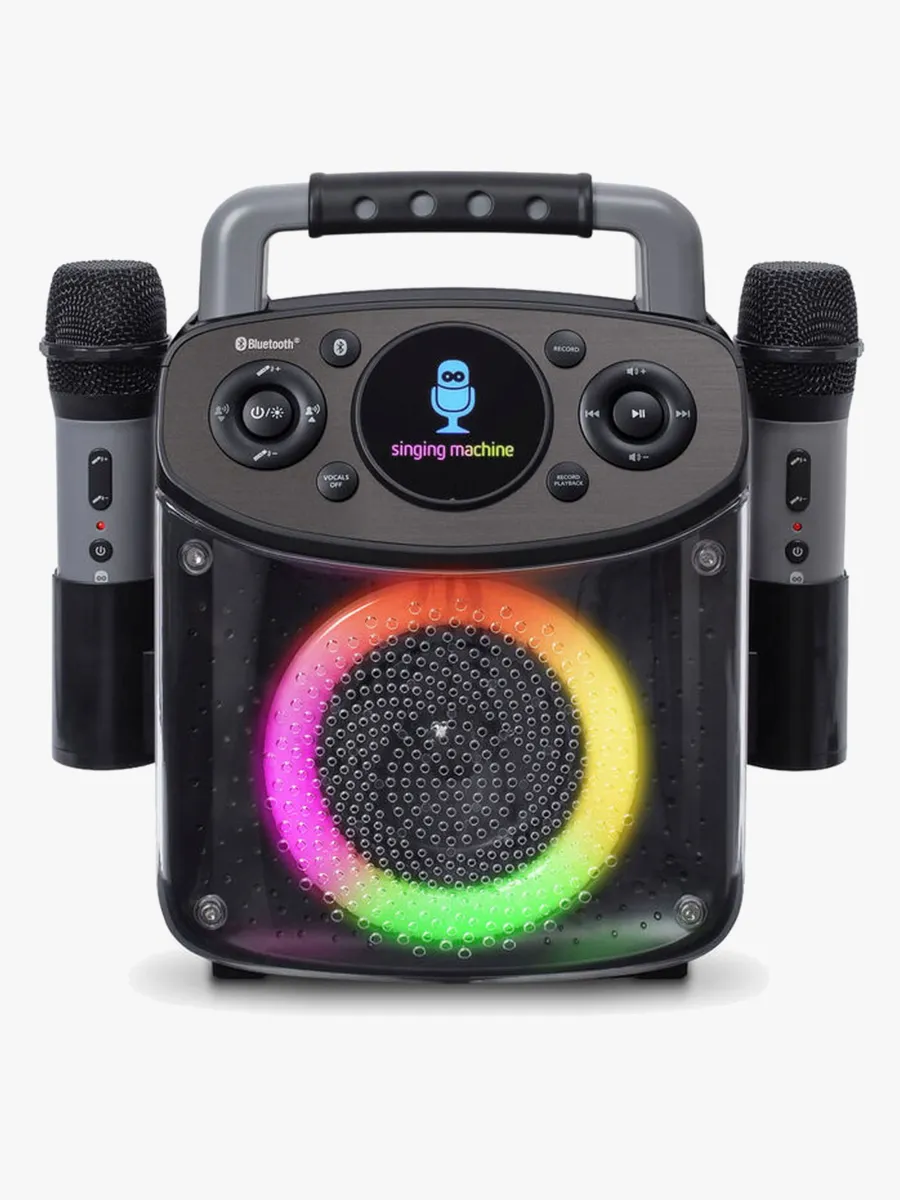 Singing Machine Karaokemaskin Mini Sparkle, Svart