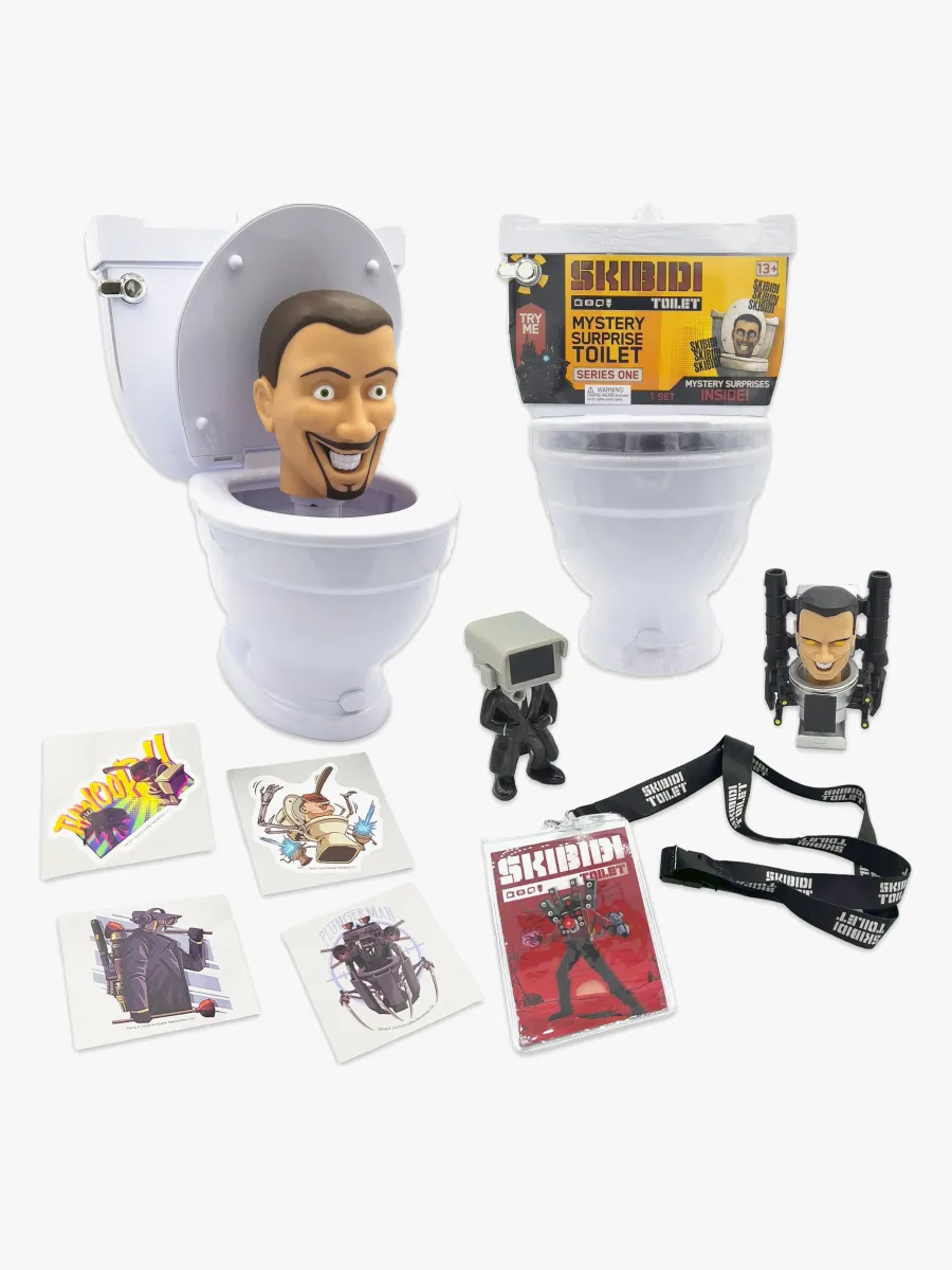Skibidi Toilet Mystery Surprise Toilet Lekset