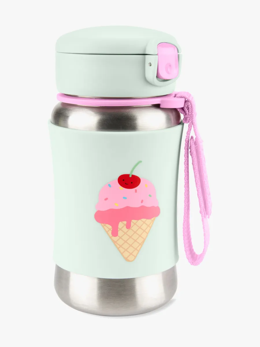 Skip Hop Spark Style Sportflaska Glass, Rosa