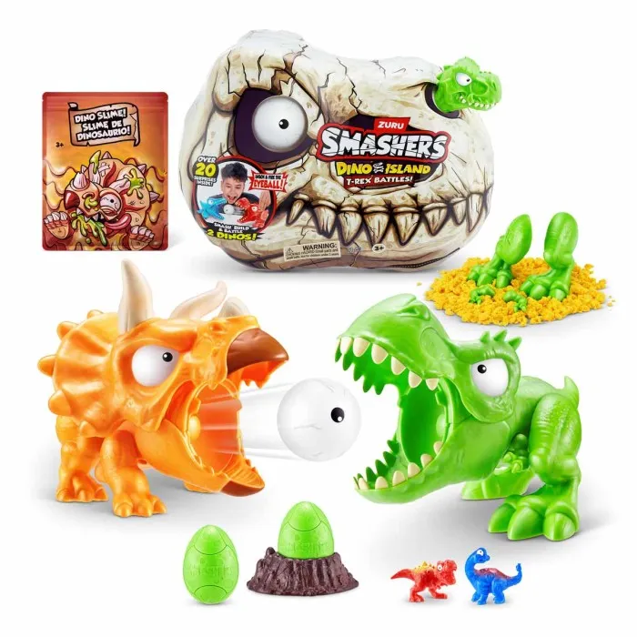 Smashers T-Rex Battles mini Överraskningspresent