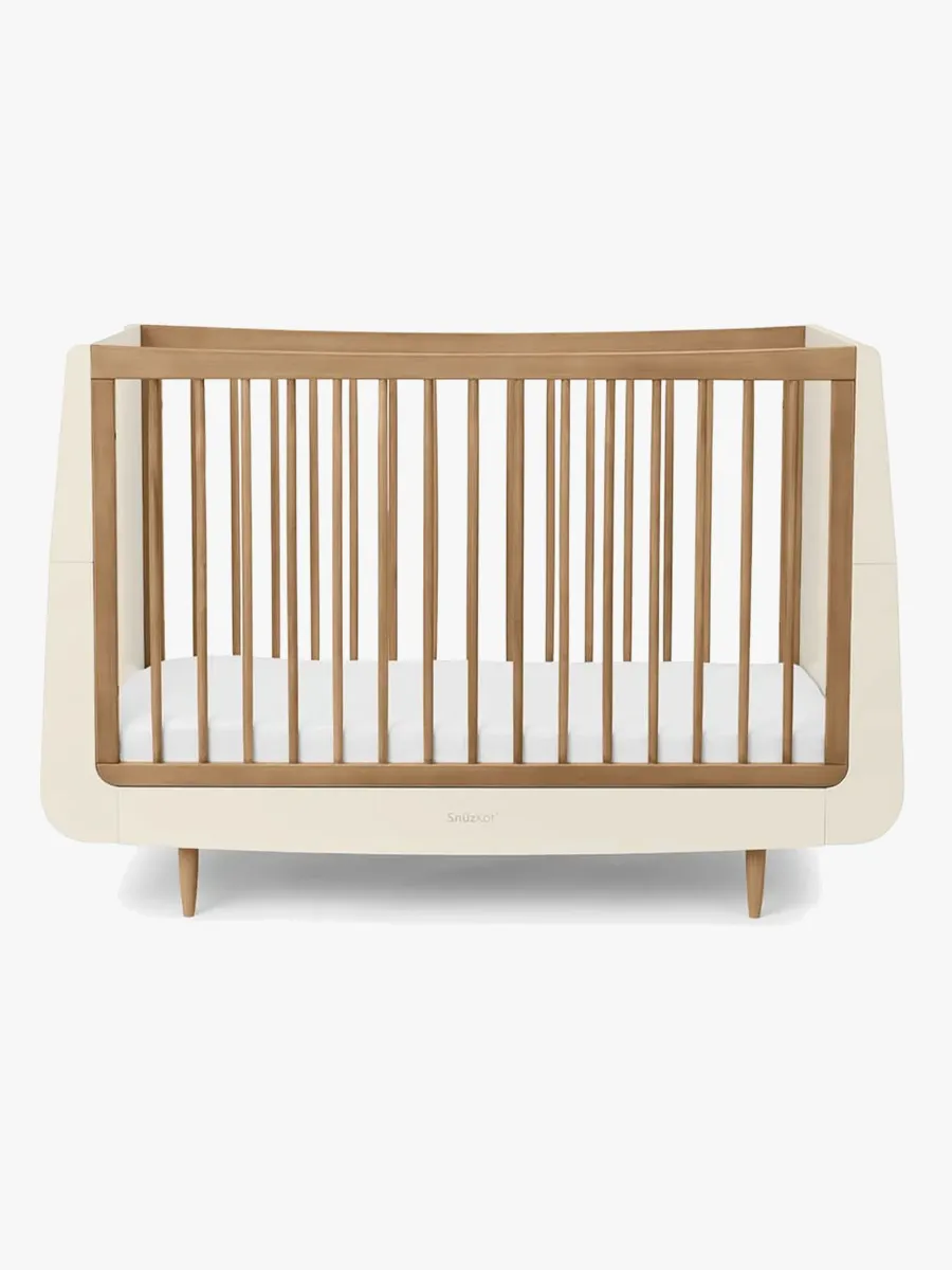 Snüz SnuzKot Skandi Växasäng, Cashmere/Walnut