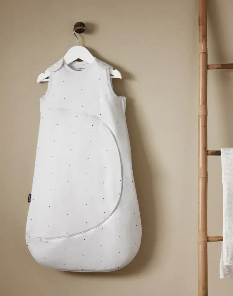 Snüz SnuzPouch Sovpåse 2.5 TOG, White/Dot