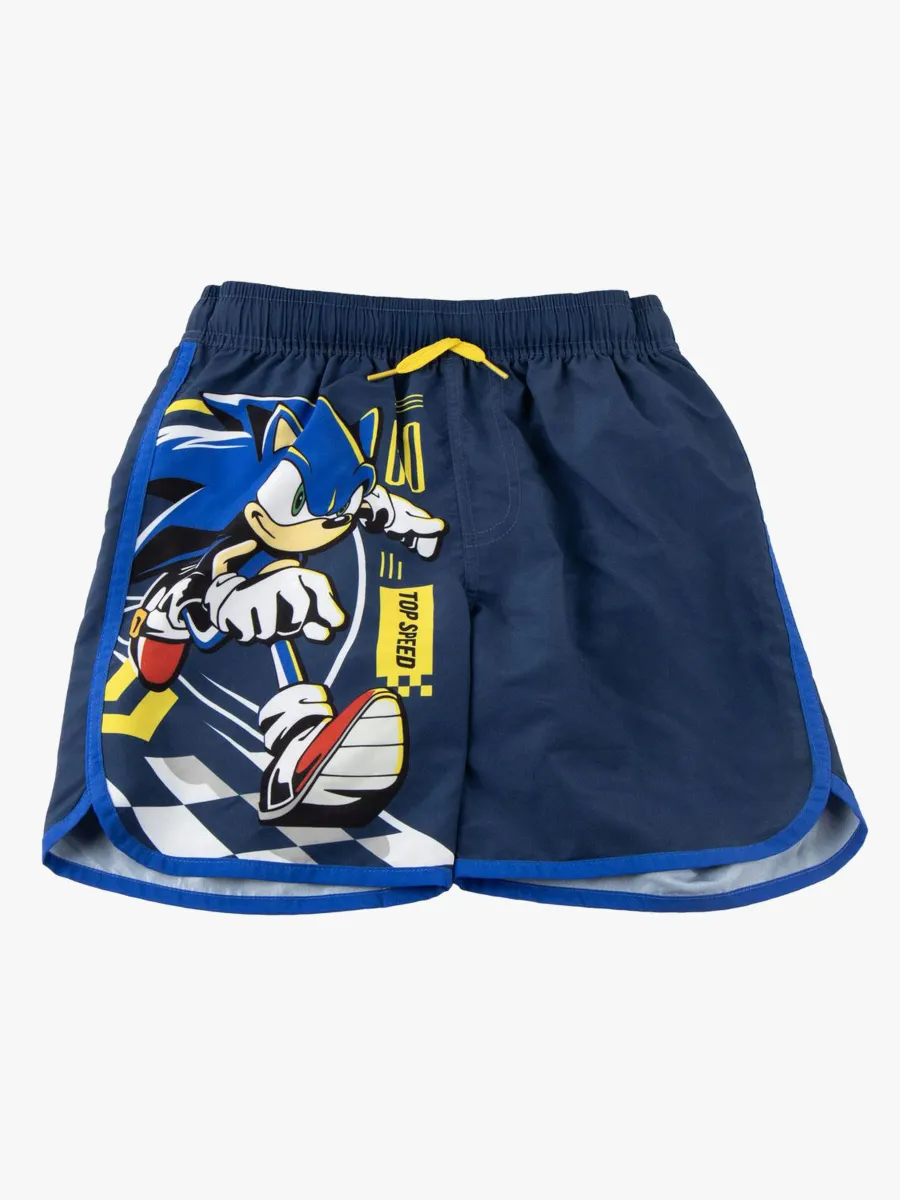 Sonic Badshorts, Mörkblå, 152-158