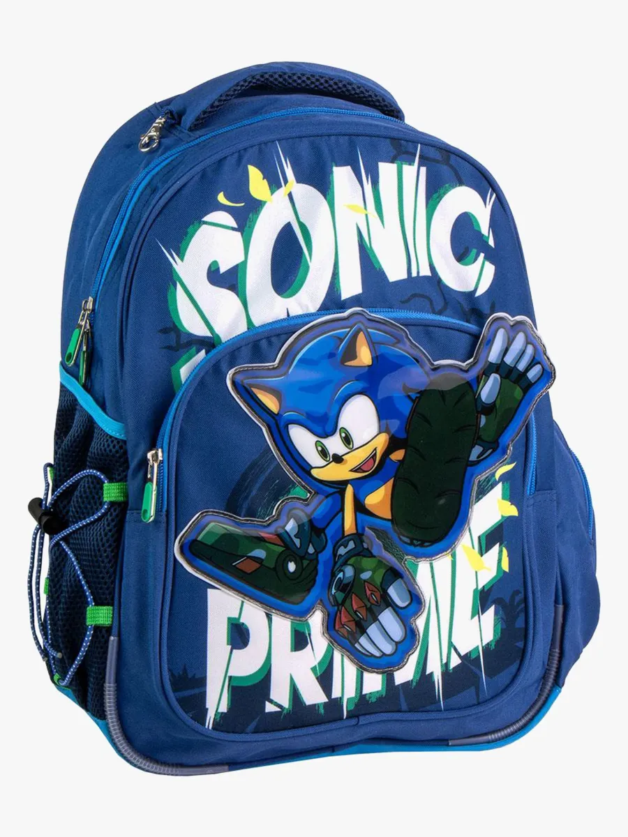 Sonic Prime Ryggsäck, Mörkblå