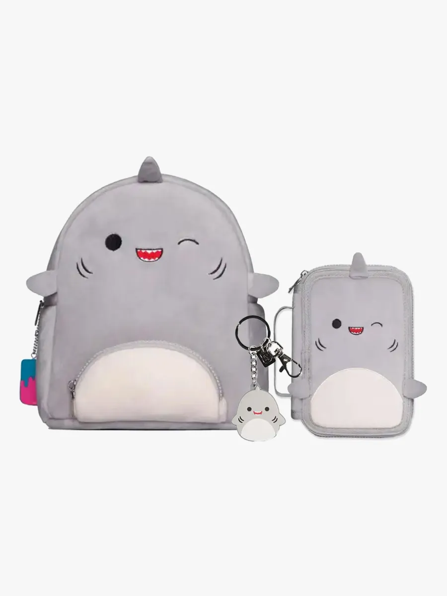 Squishmallows Mini Ryggsäck, Pennfodral &  Nyckelring, Gordon
