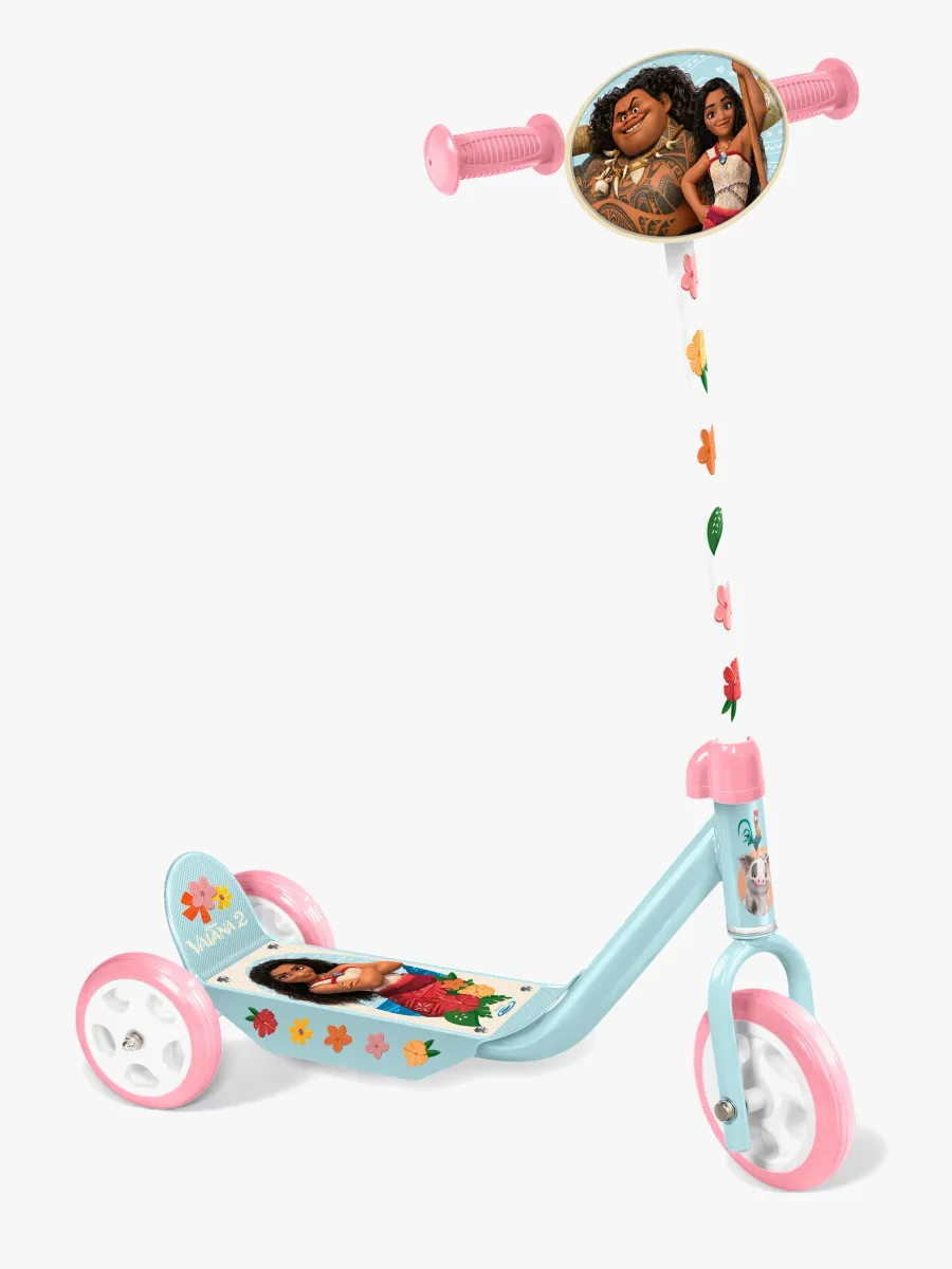 Stamp Vaiana 3-hjulig Sparkcykel, Blå/Rosa