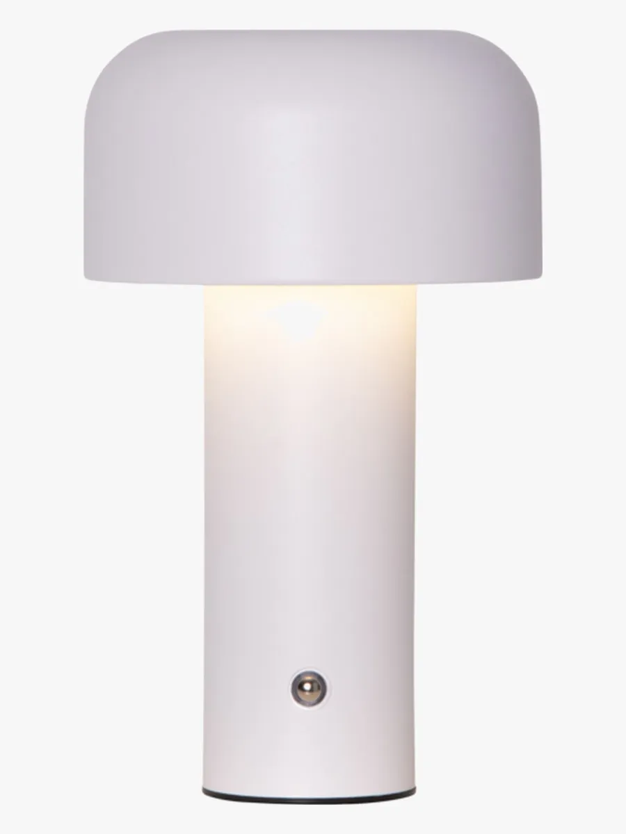 Star Trading Bordslampa Bobby, Vit, Barnrum