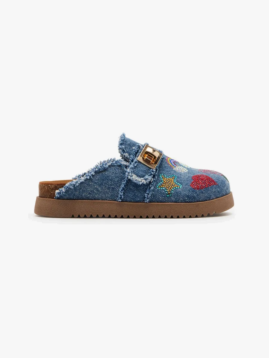 Steve Madden Jmoneyyr Mules, Denim, 35