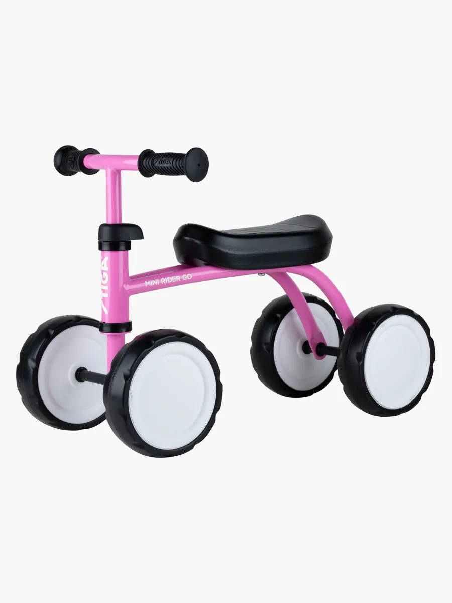STIGA Mini Rider Go Fyrhjuling, Rosa