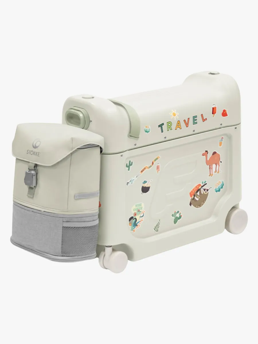 Stokke JetKids Resesäng och Ryggsäck, Sea Green