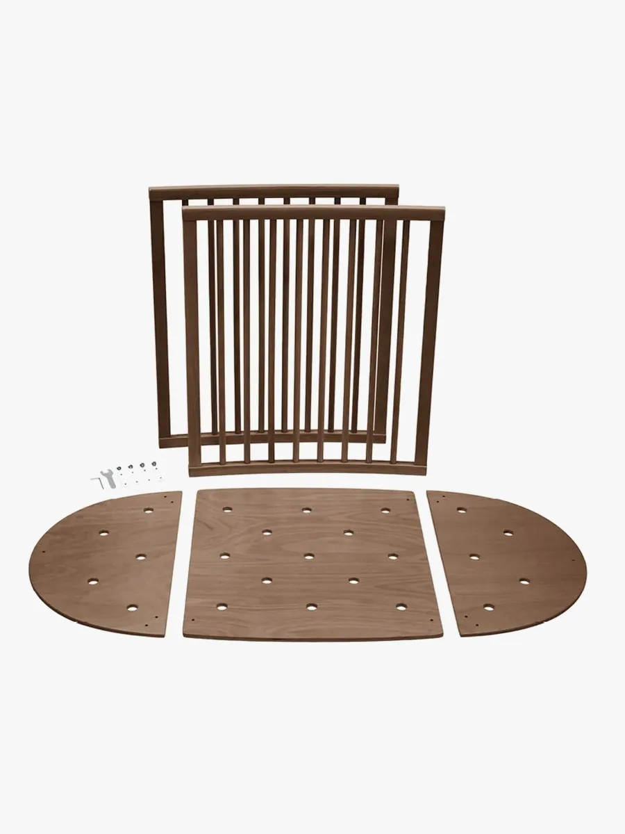 Stokke Sleepi förlängningsset spjälsäng, warm brown