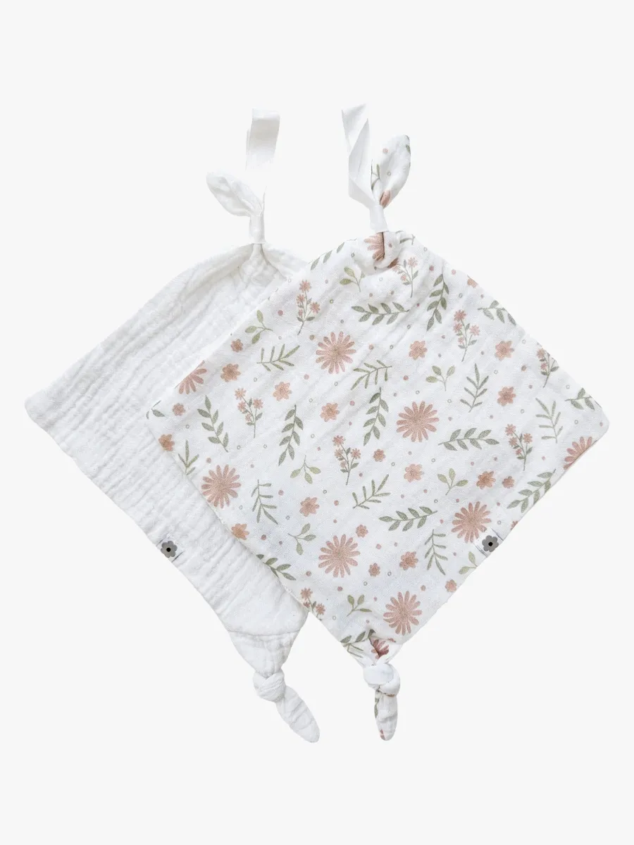 Summerville Organic Snuttefilt 2-Pack, Blossom