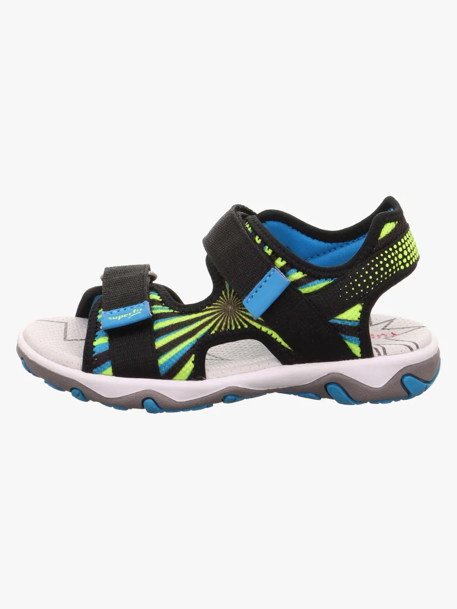 Superfit Mike 3.0 Sandaler, Svart/Gul, 26