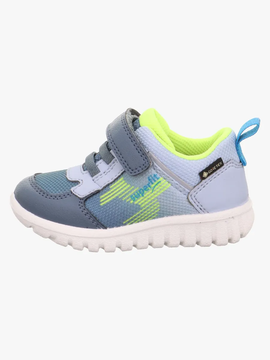 Superfit Sport7 Mini GTX Sneakers, Blå/Gul, 28