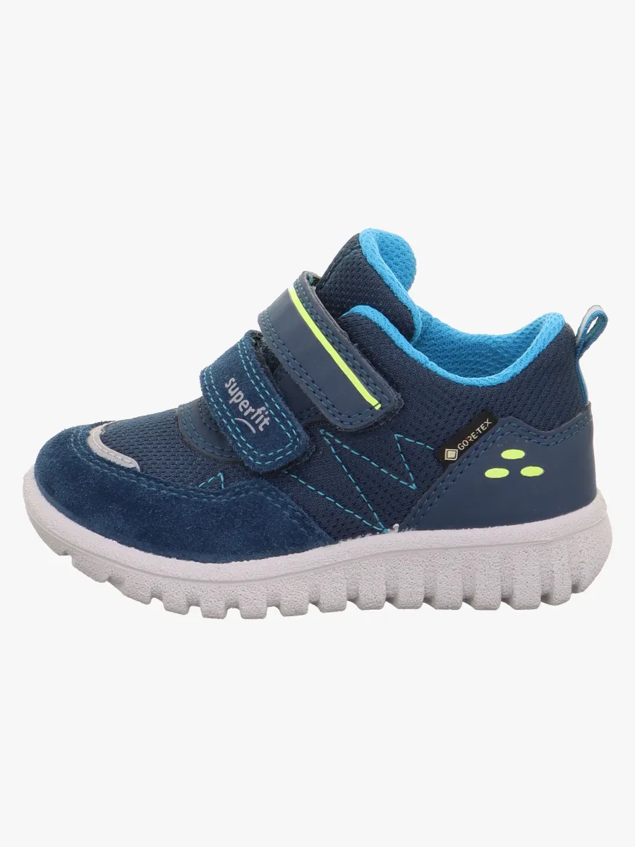 Superfit Sport7 Mini GTX Sneakers, Blå/Turkos, 27