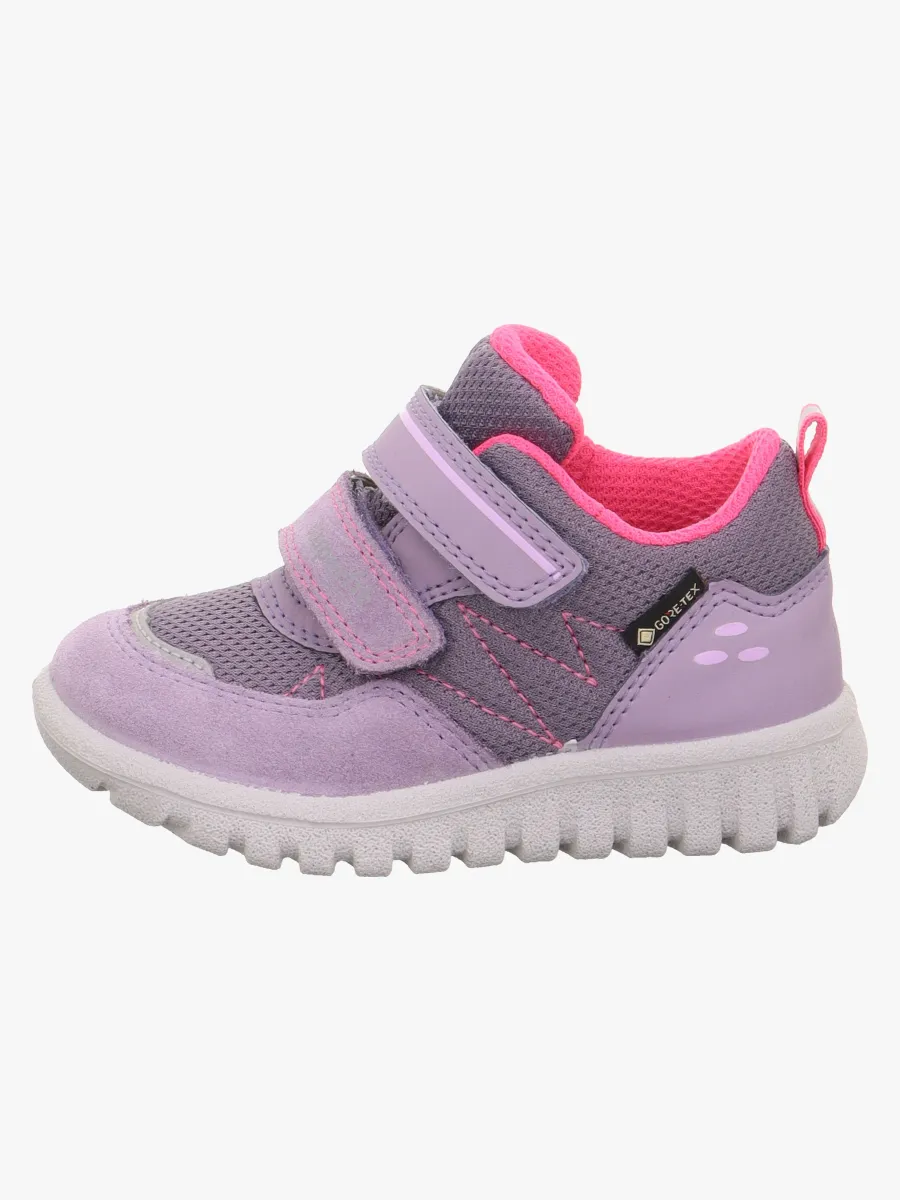 Superfit Sport7 Mini GTX Sneakers, Lila/Rosa, 29