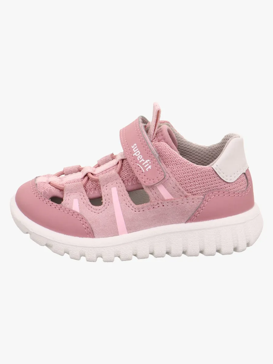 Superfit Sport7 Mini Sandaler, Pink/Light Grey, 23