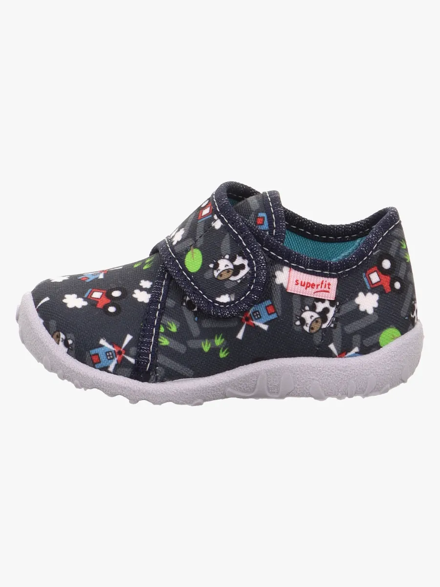 Superfit Spotty Inneskor, Blue/Multicoloured, 19