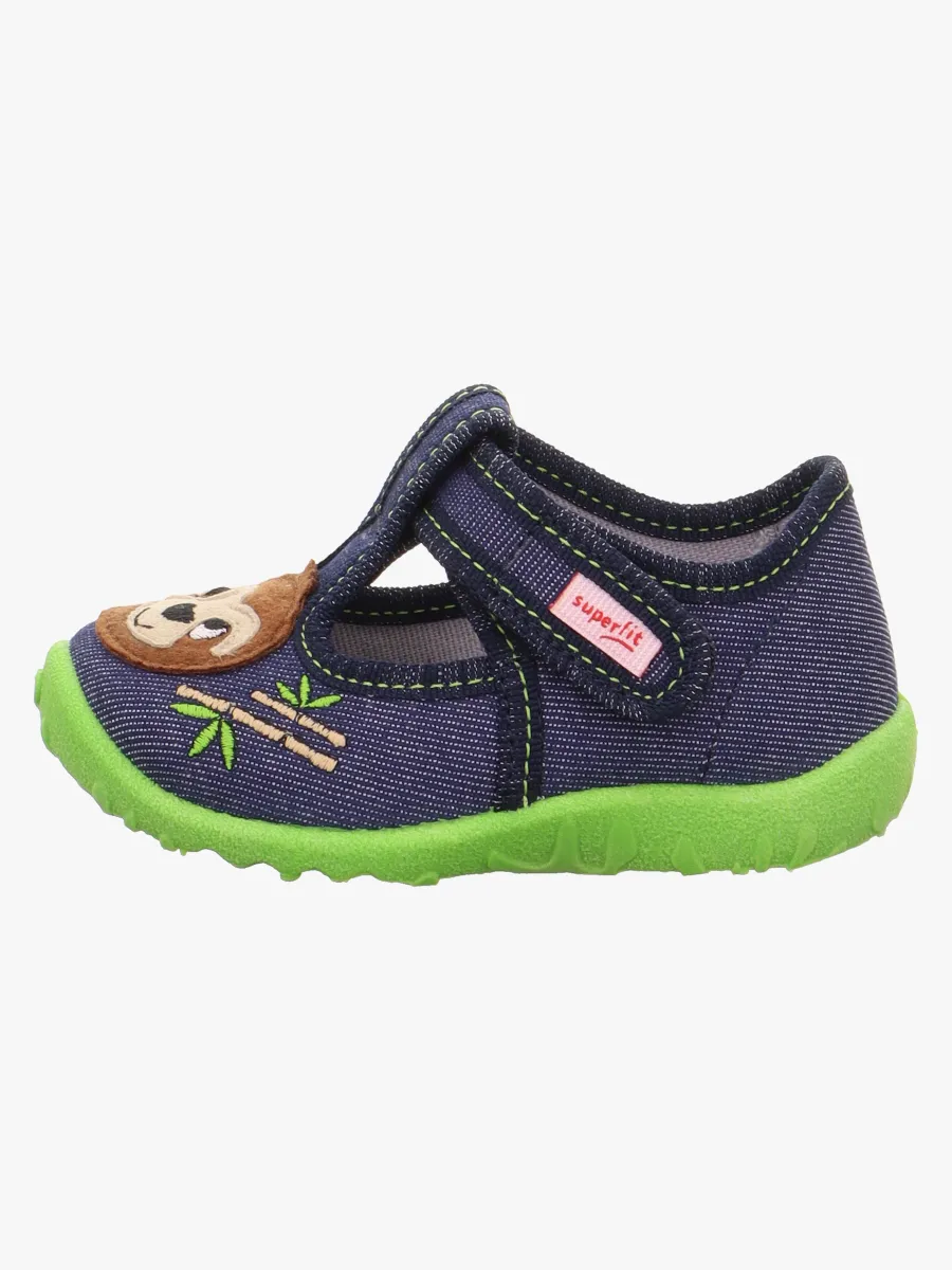 Superfit Spotty Inneskor, Dark Blue/Green, 26