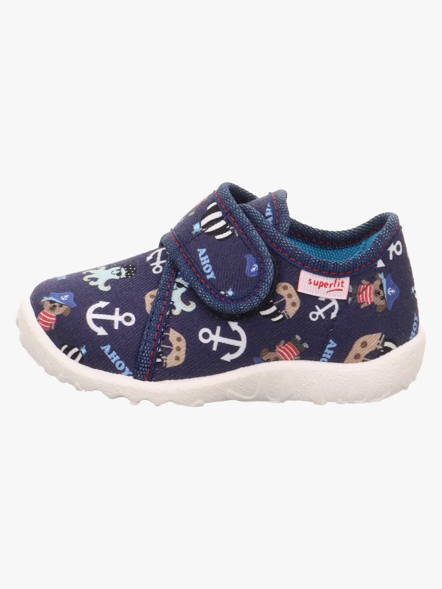 Superfit Spotty Inneskor, Dark Blue/Multicoloured, 22