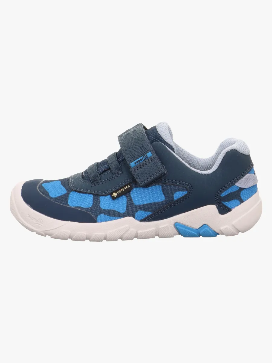 Superfit Trace Barefoot GTX Sneakers, Blue/Turquoise, 26