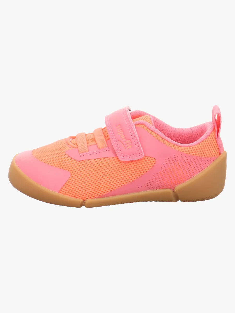 Superfit Vento Barefoot Sneakers, Rosa/Orange, 33