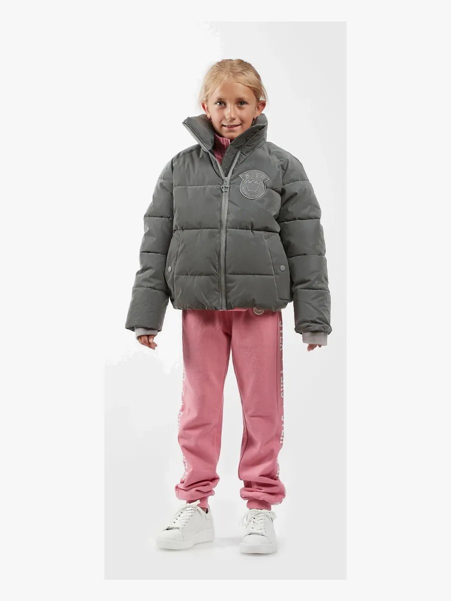 Svea Reflective Volume Puffjacka, Silver, 140