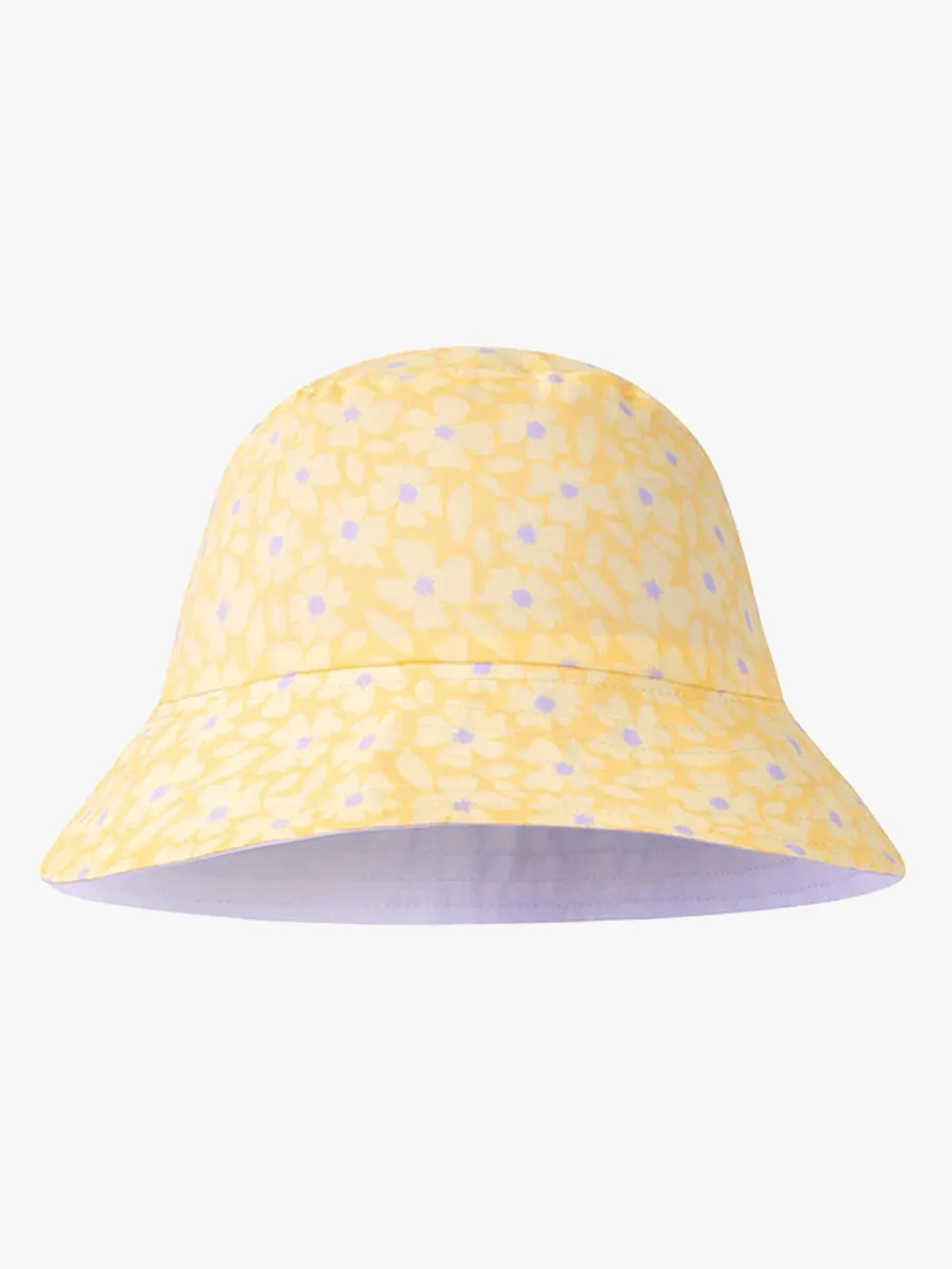 Swim Essentials  Vändbar Solhatt, Florish Yellow, 1-2 år