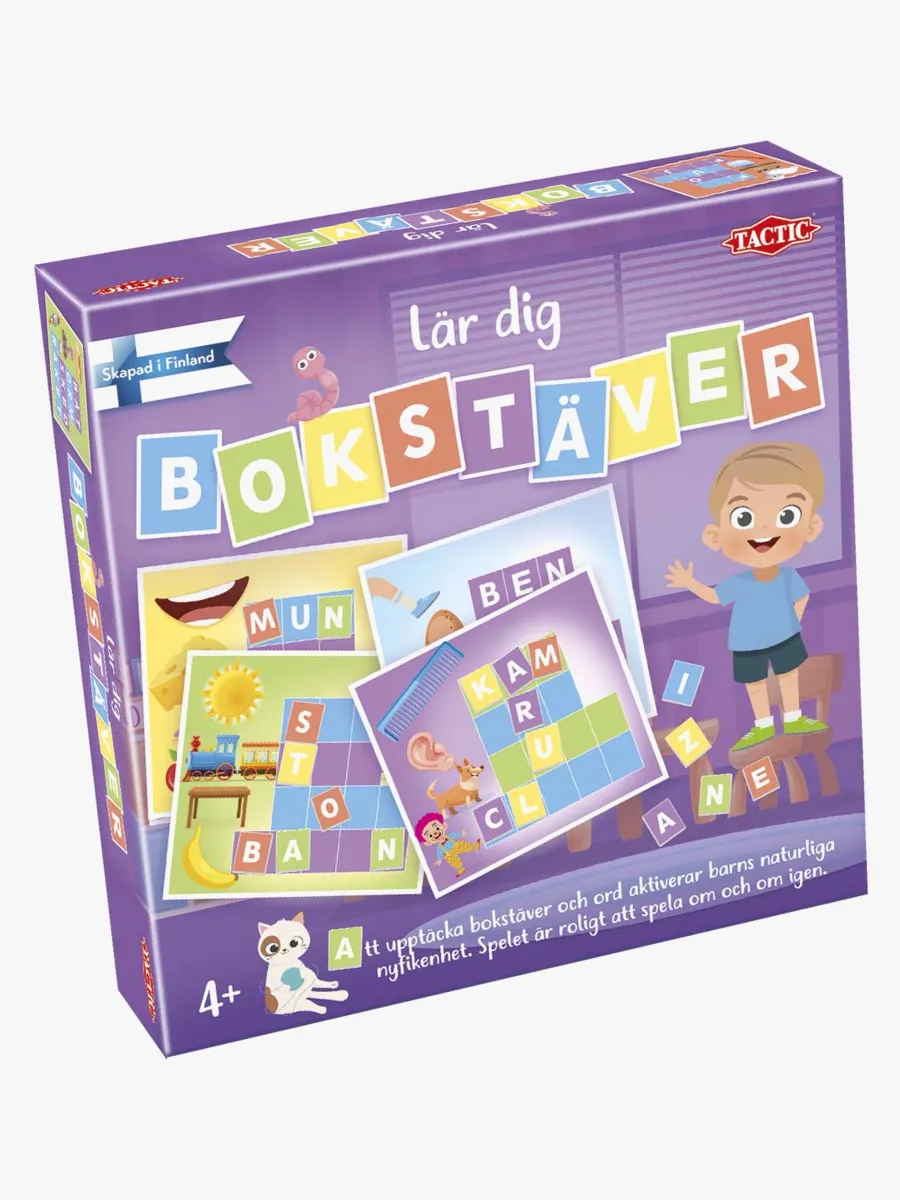 Tactic Barnspel Lär Dig Bokstäver