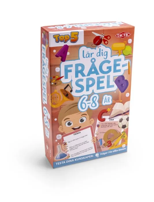 Tactic Lär dig Frågespel 6-8 år