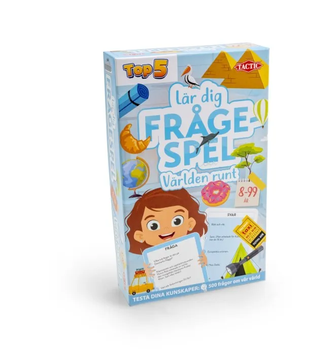 Tactic Lär dig Frågespel Världen runt