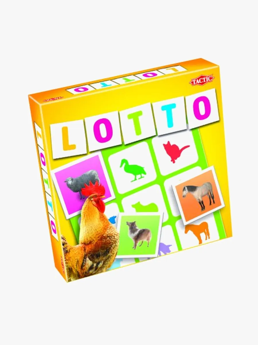 Tactic Spel Lotto - Bondgården Djur
