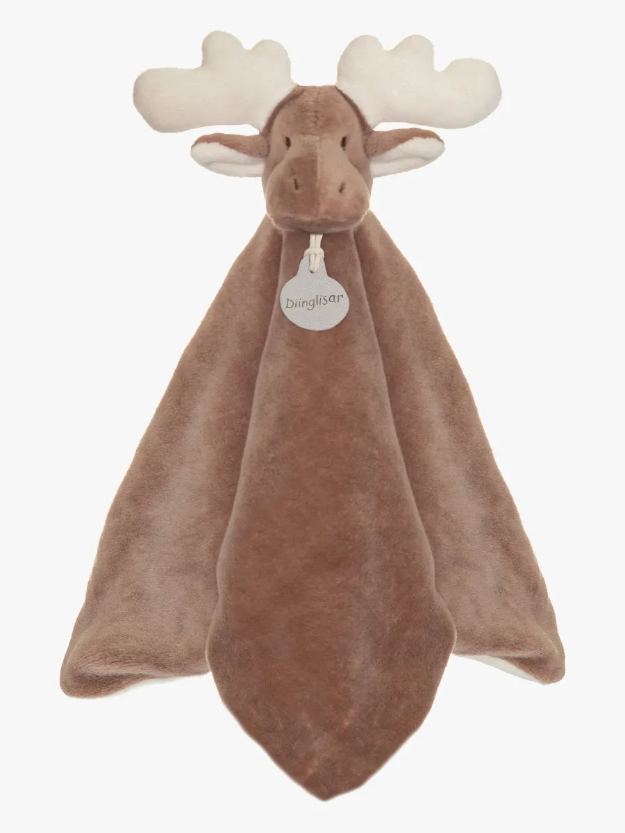 Teddykompaniet Diinglisar  Älg Snuttefilt, Brown
