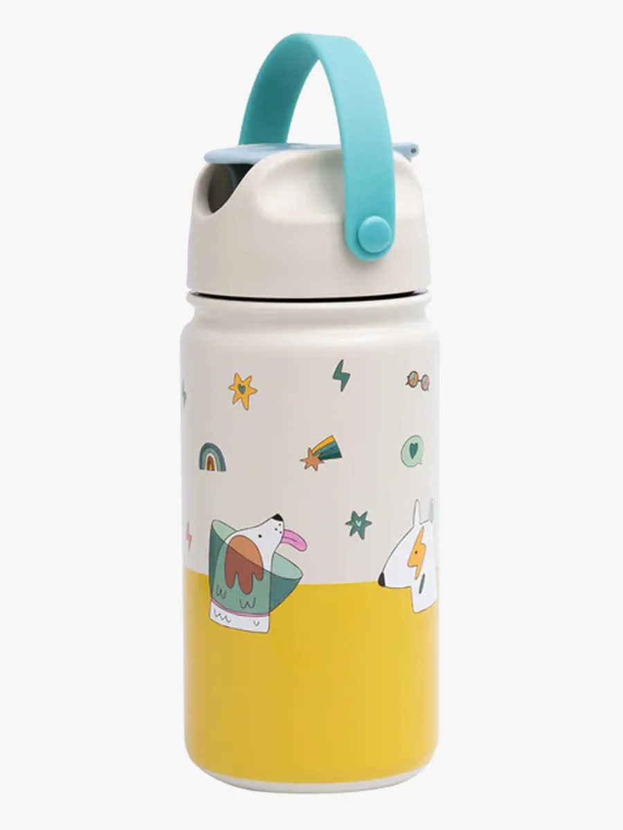 The Cotton Cloud Stainless Steel Vattenflaska, Funky Dogs