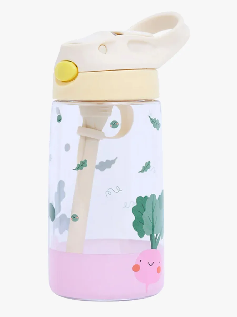 The Cotton Cloud Tritan Vattenflaska, Veggie Pals