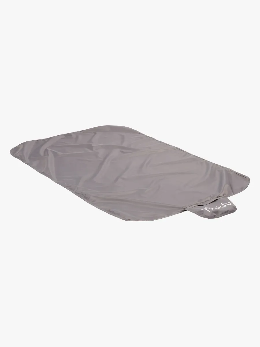 Tinkafu GolvBarnmatta till Vagn 90x145, Grey, Barnrum