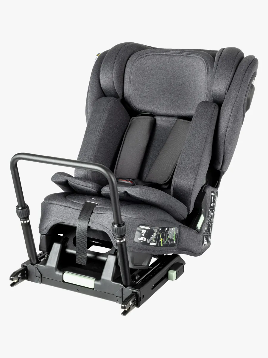 TinySeats Two Bilbarnstol, Midnight Grey