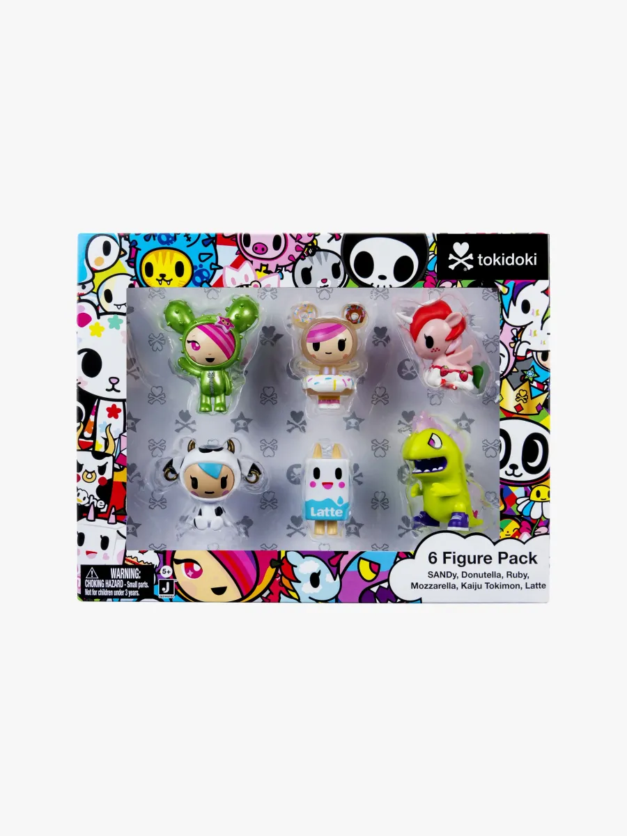 Tokidoki Mystery Figurset 6-Pack