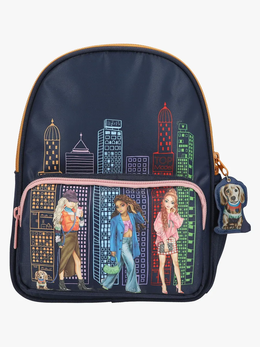 TOPModel City Girls Liten Ryggsäck, Mörkblå